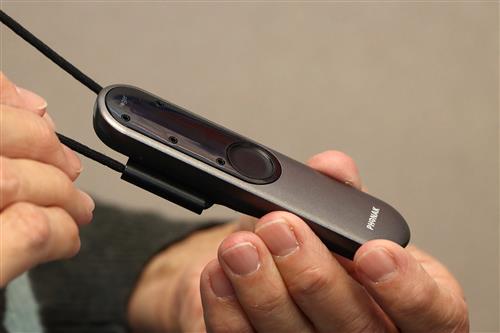  Elizabeth Winslow and Hayden Baker talk about assistive-hearing technology